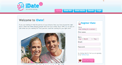 Desktop Screenshot of idate.co.uk