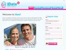 Tablet Screenshot of idate.co.uk